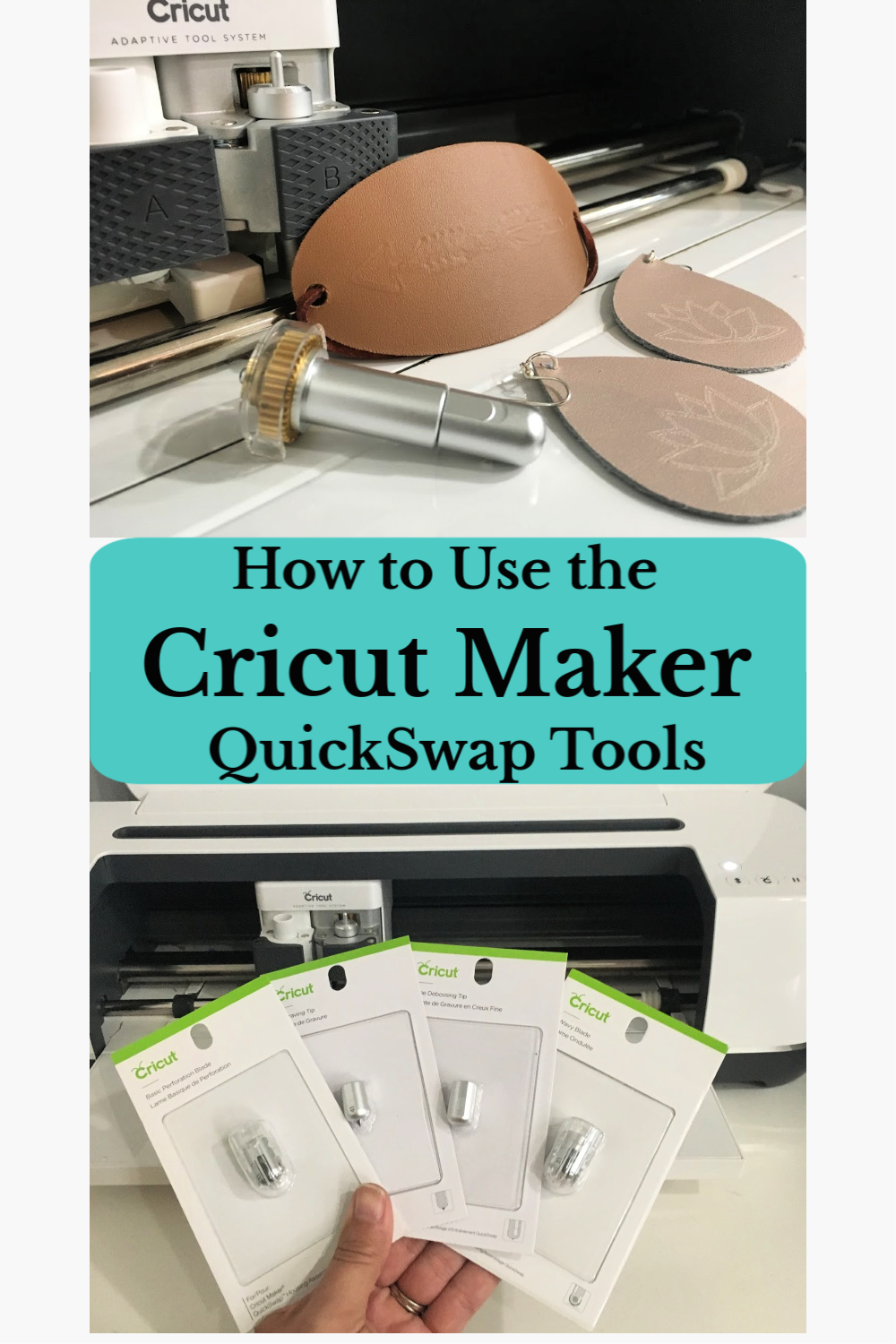 Real Girl's Realm: How to Use the Cricut Maker's QuickSwap Toolset
